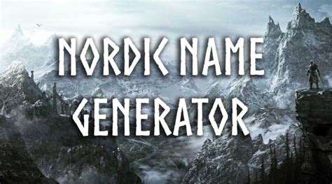 nordic town name generator|norse kingdom name generator.
